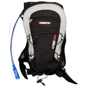 Abbey Rugtas met Drinksysteem antraciet met zwart-2